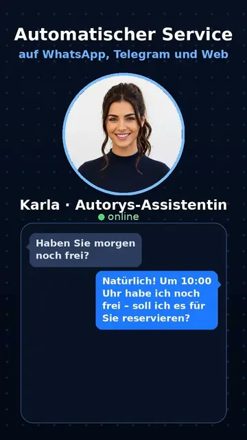 Video zu Autorys Connect: Die KI vereinbart einen Termin per Chat