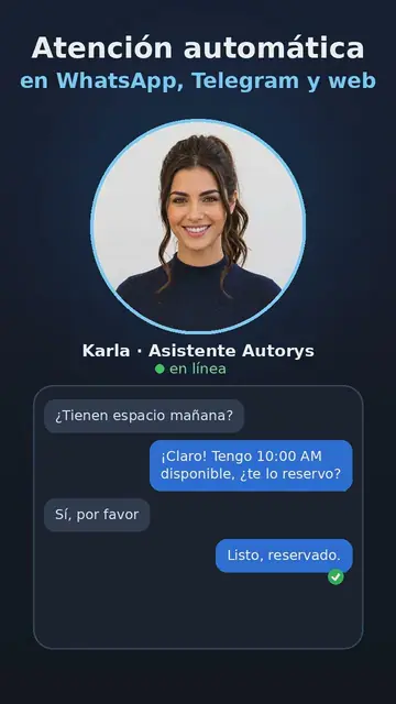 Video de Autorys Connect: la IA agenda una cita por chat